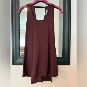 Athleta Deep Red Tank Top
